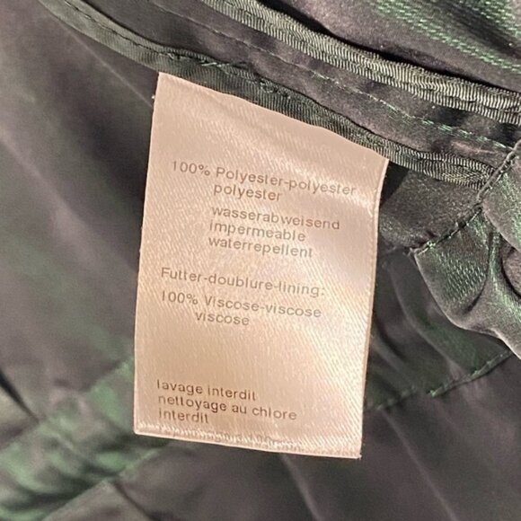 Akris Punto Iridescent Techno Drawstring Parka Jacket size 14 US - Picture 8 of 10